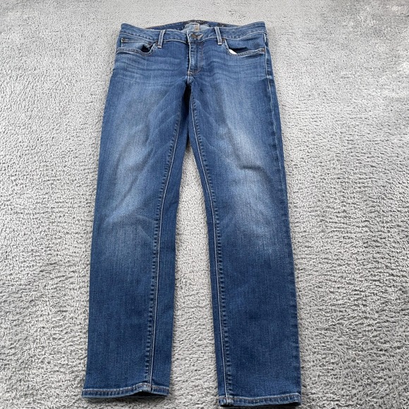 Lucky Brand Jeans Womens 4/27 Blue Citrus Springs Straight Stretch Denim Pants - Picture 2 of 13